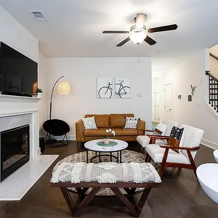 Appartement 2022 Quiet Relaxing And Secure Town House Near Atlanta à Redan Extérieur photo